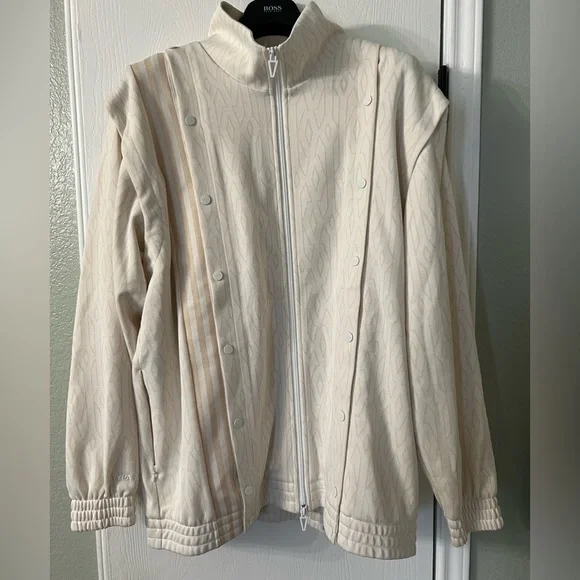 Ivy park discount monogram track jacket